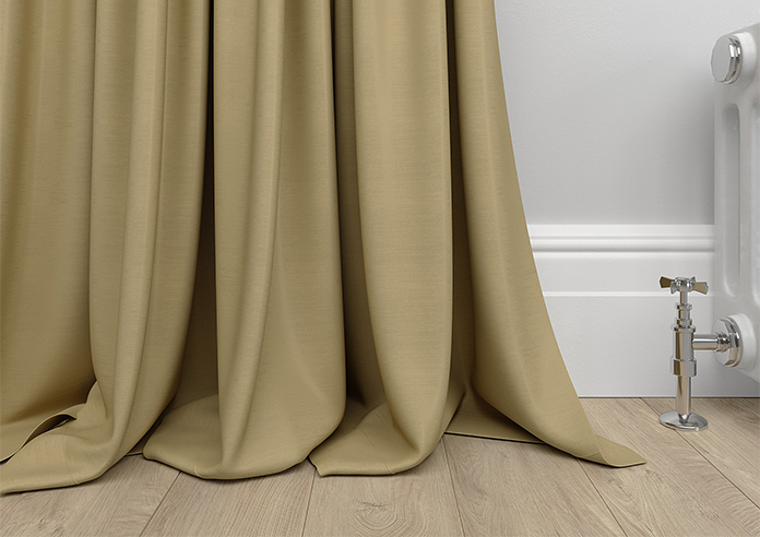 Shima Faux Silk, Latte - Made to Measure Curtains - Image 6